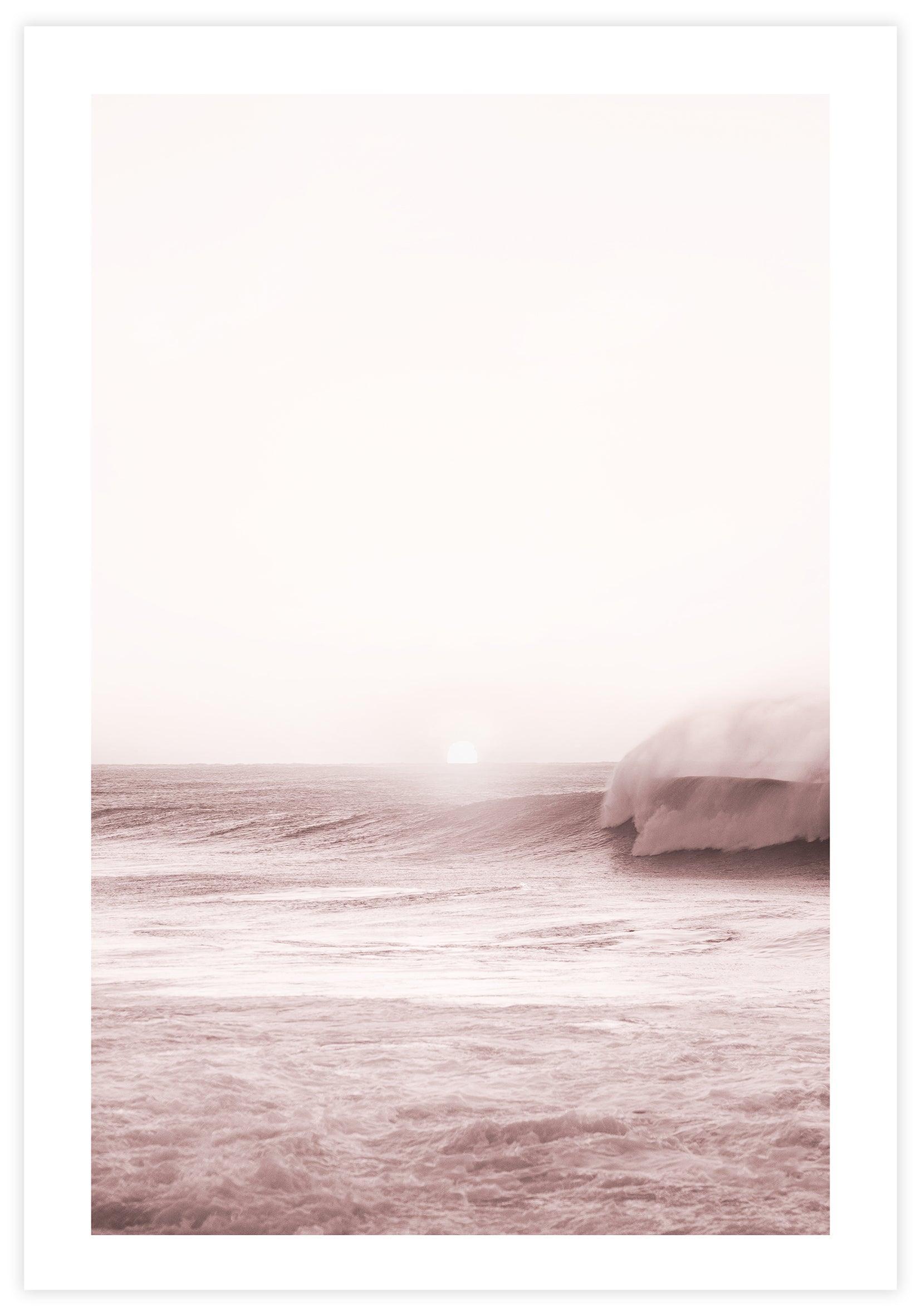 Pink Sunset Poster - KAMAN