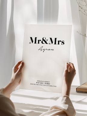 Mr&Mrs Poster