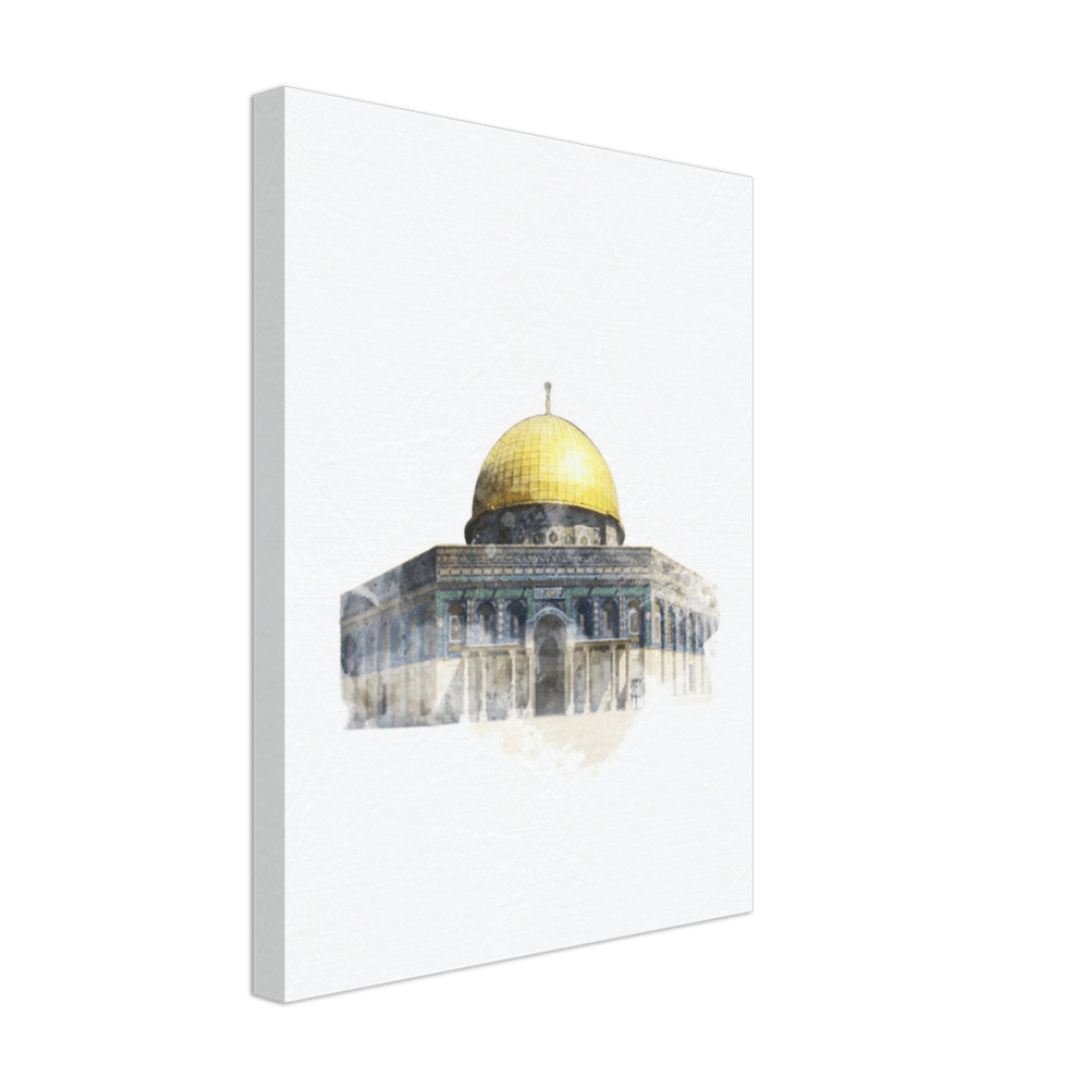 Al Aqsa Watercolor Canvas