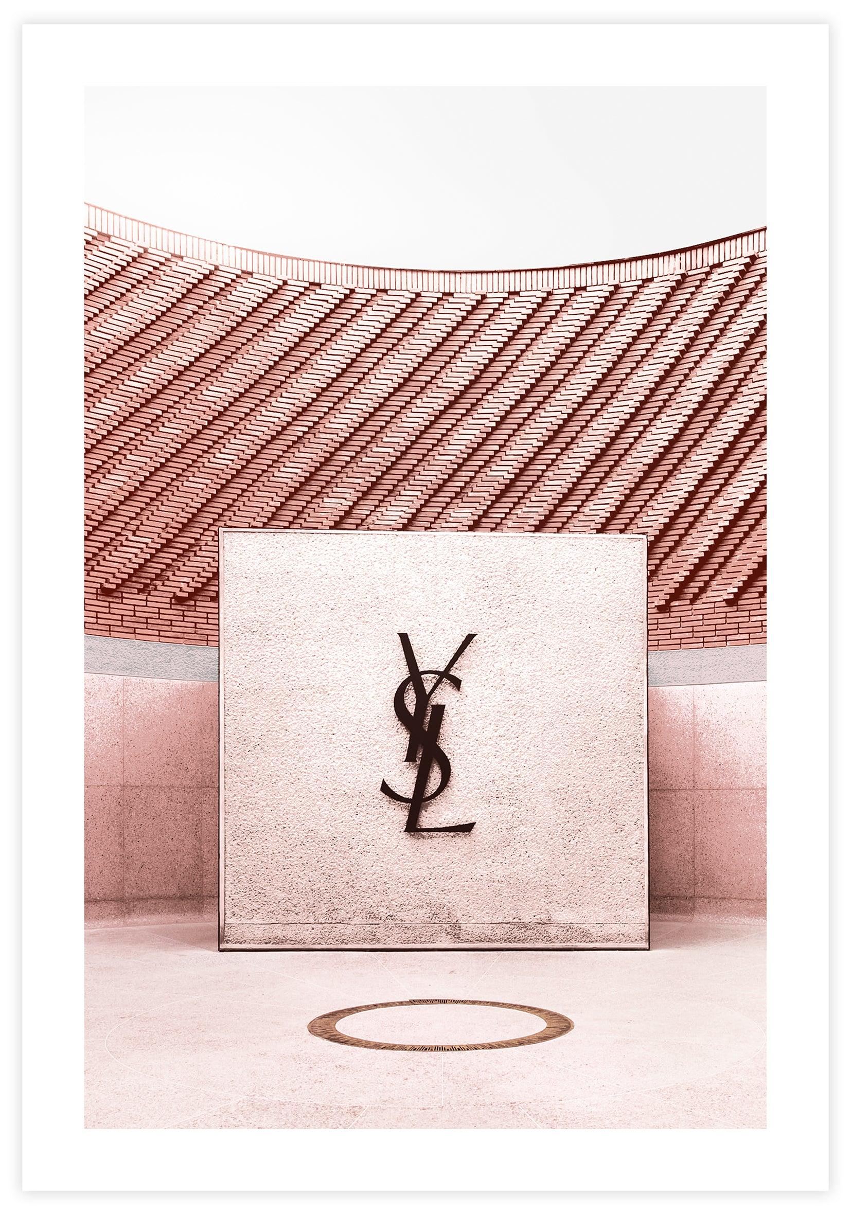 YSL Fashion Museum Poster